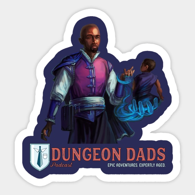 Ionas Silchavind Portrait Sticker by dungeondads